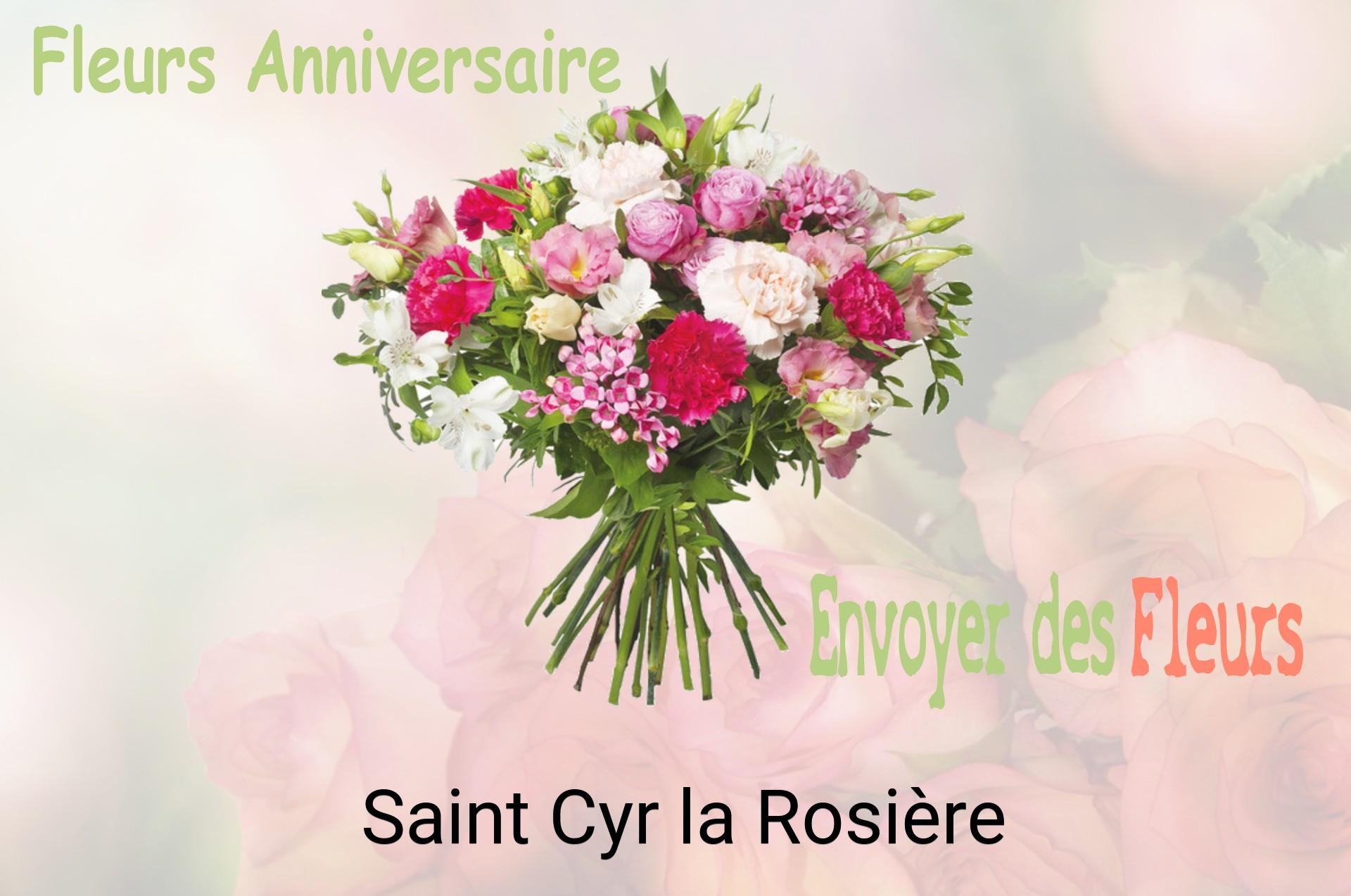 Bouquet de fleurs d’anniversaire livré à Saint-Cyr-la-Rosière